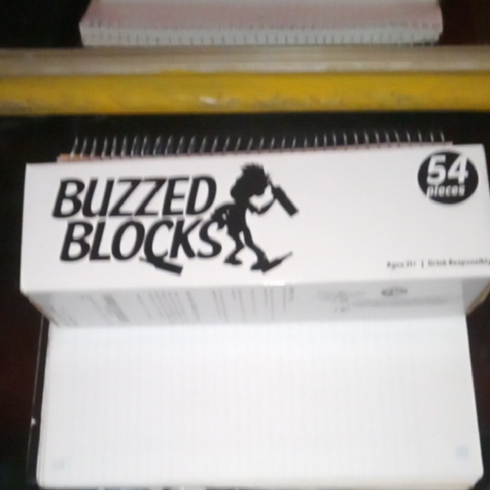 Buzzed Blocks Drinking Game Set